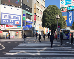 店舗までのアクセス方法①